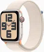 Apple Watch SE (2022) (GPS + cellular) 44mm Polarstern with Sports Loop Polarstern