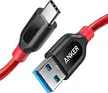 Anker Powerline+ USB 3.0 USB-C/USB-A cable 0.90m red