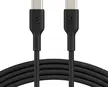 Belkin BoostCharge USB-C to USB-C cable with strap 2.0m black