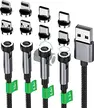 GUUGEI 3in1 magnetic charging cable 1m/2m/2m/3m, 4-pack