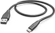 Hama charging cable USB-A/USB-C 1.5m black