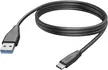 Hama charging cable USB-A/USB-C 3m black