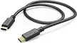 Hama charging /data cable USB-C/USB-C, 0.2m, black