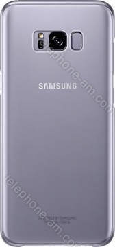 Samsung clear Cover for Galaxy S8+ purple 