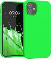 KWMobile TPU Silicone case for Apple iPhone 12 mini neon green 