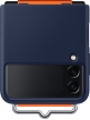 Samsung Silicone Cover with strap for Galaxy Z Flip 3 Navy 