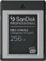 SanDisk Professional PRO-CINEMA R1700/W1400 CFexpress Type B 256GB