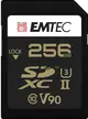 Emtec SpeedIN PRO+ R300/W270 SDXC 256GB, UHS-II U3, Class 10