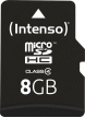 Intenso R21/W5 microSDHC 8GB Kit, Class 4