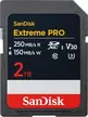 SanDisk Extreme PRO R250/W150 SDXC 2TB, UHS-I U3, Class 10