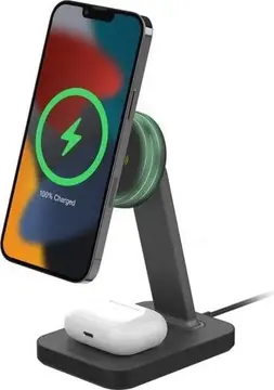 mophie Snap+ Charging Stand & Pad black