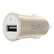 Belkin car-universal charger USB 2.4A gold