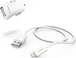 Hama car-charger set Lightning 2.4A white