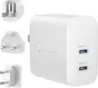 Syncwire 40W Dual port PD 3.0 travel Power adapter white